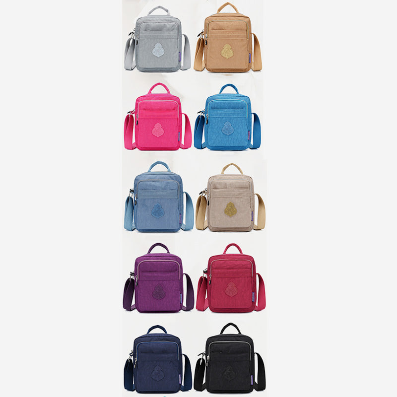 Lightweight Waterproof Nylon Casual Crossbody Bag