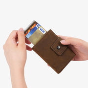 Apple Wallet With Airtag Slot Pop Up Metal Card Case