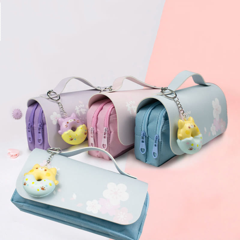 Pencil Case For Study Cute Decompression Multifunctional Large Capacity Case