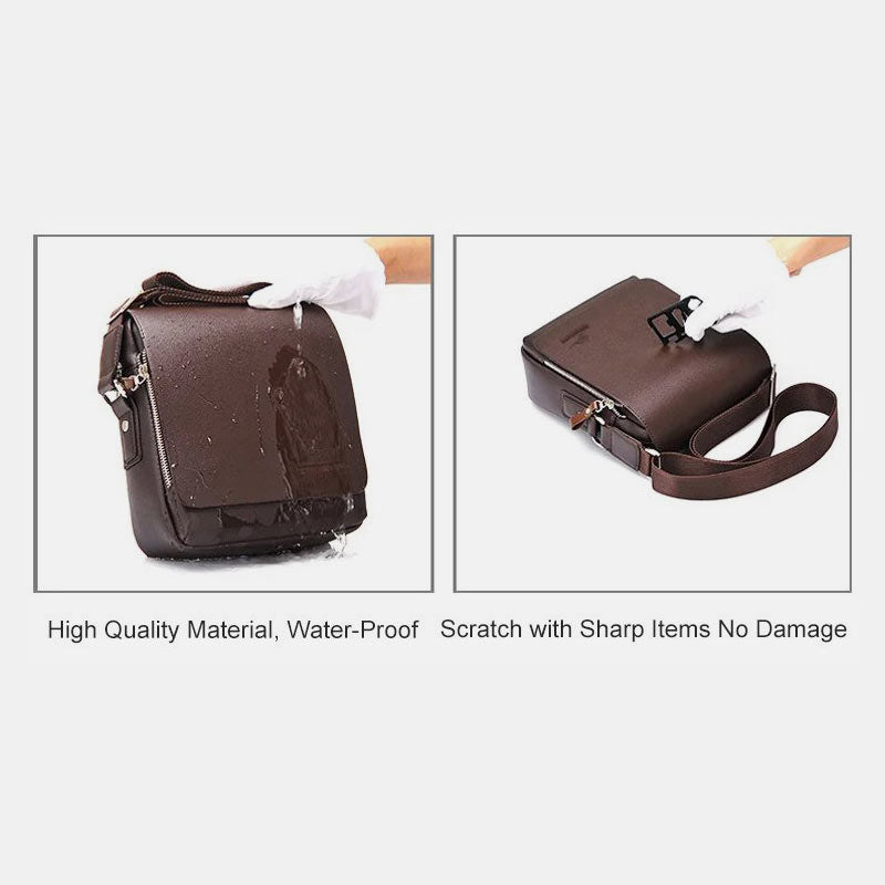 Super Large Capacity Waterproof Business Briefcase Crossbody Bag