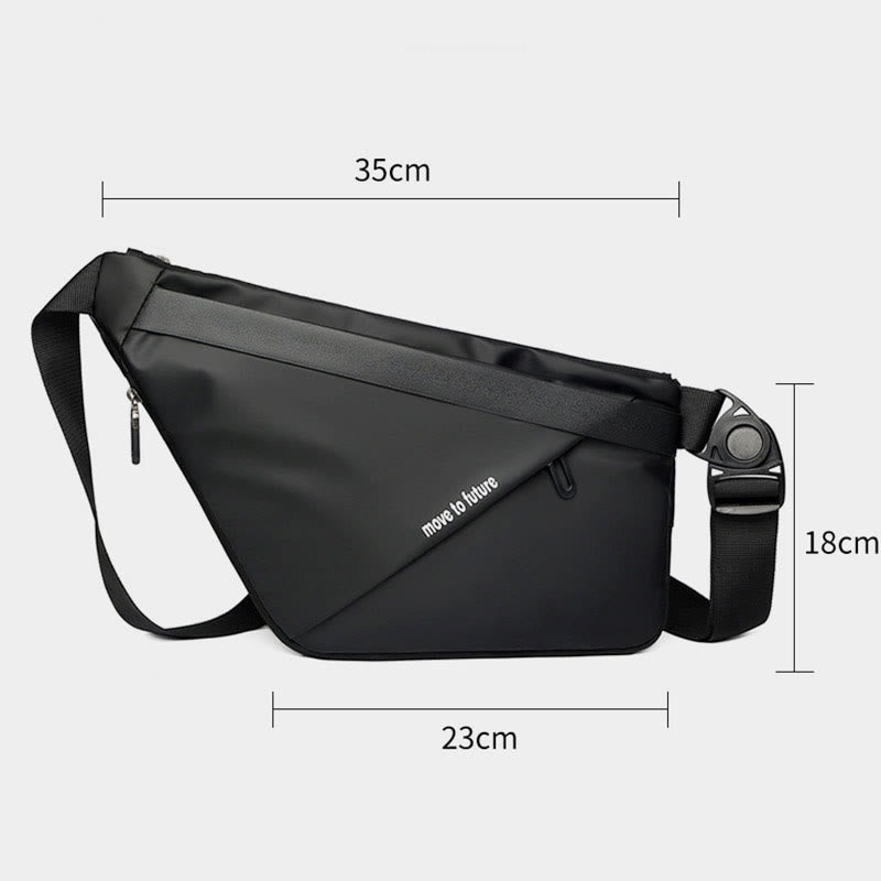 Sling Bag For Men Outdoor Sports Portable Lightweight Crossbody Bag