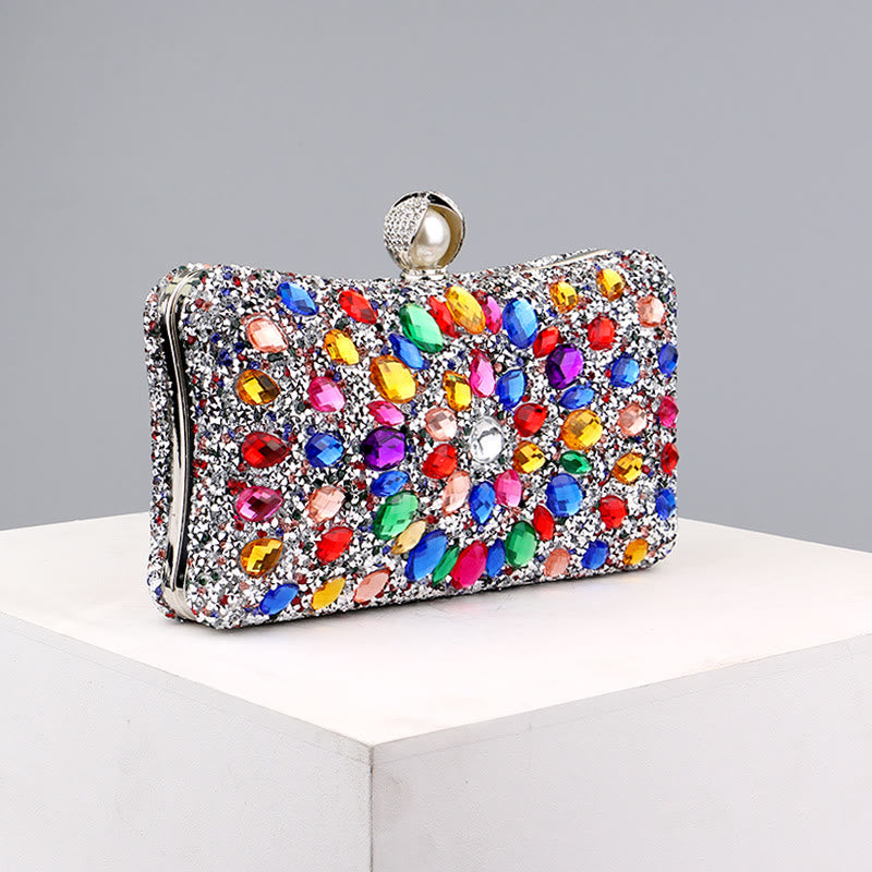 Diamond Encrusted Dinner Bag For Party Fashion Banquet Evening Bag