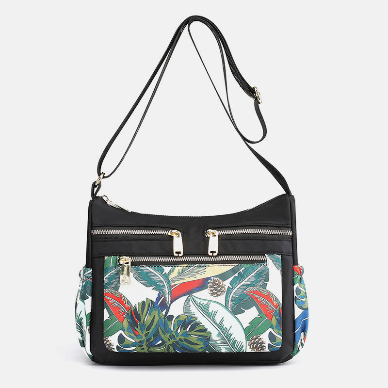 Large Capacity Nylon Printing Crossbody Bag