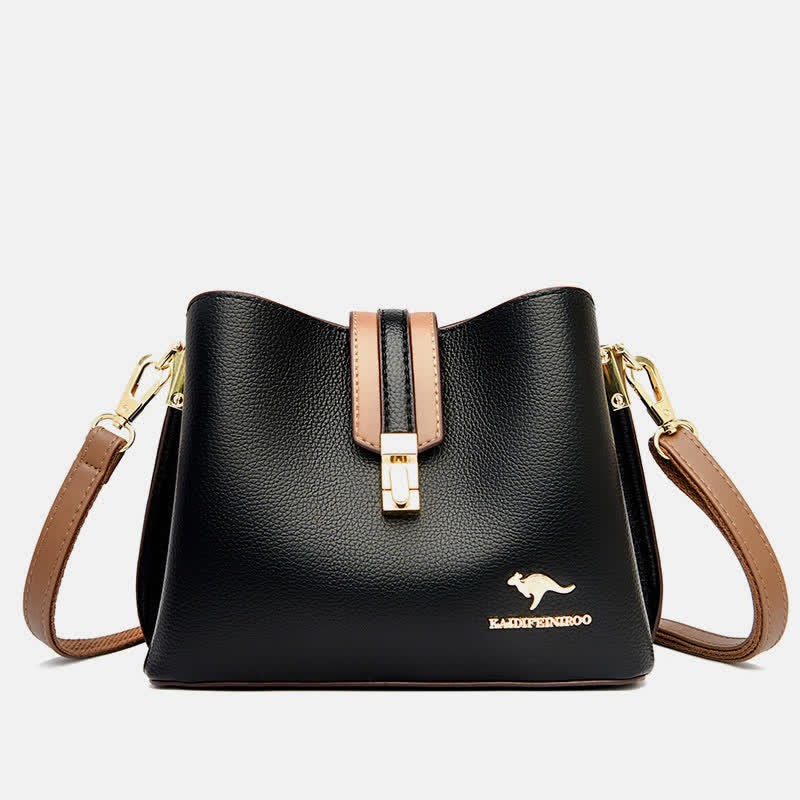 Crossbody Bag for Women Generous PU Leather Shoulder Bag