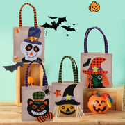 FREE TODAY: 2Pcs Halloween Creative Cartoon Pumpkin Witch Decorations Candy Bag
