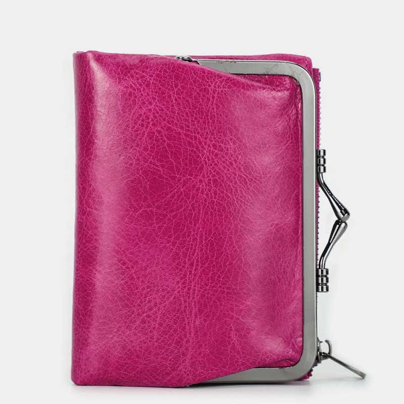 Women RFID Blocking Wallet Large Capacity Multi-Slot Leather Card Holder