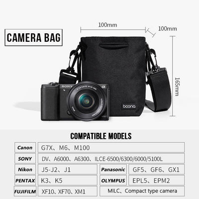 SLR Camera Bag For Travel Waterproof Portable Lens Protective Bag