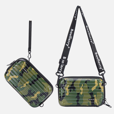 Camouflage Pattern Phone Bag For Outing Crossbody Make Up Bag