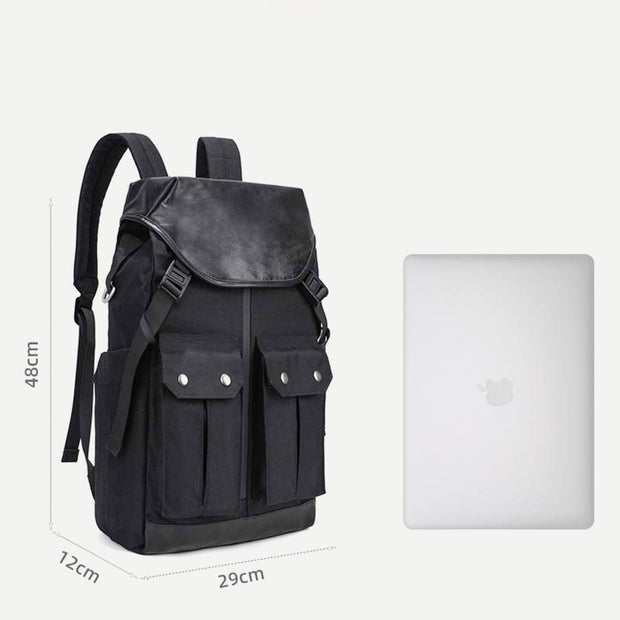 Multi-Pocket Waterproof Men's Business Backpack Roomy Breathable Laptop Pack