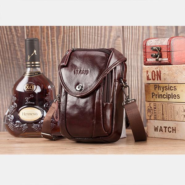 Genuine Leather Phone Purse Crossbody Bag