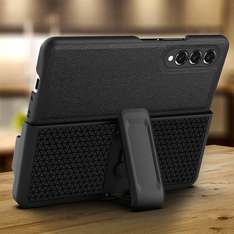 Swivel Back Clamp Phone Case For Samsung Protective Cover