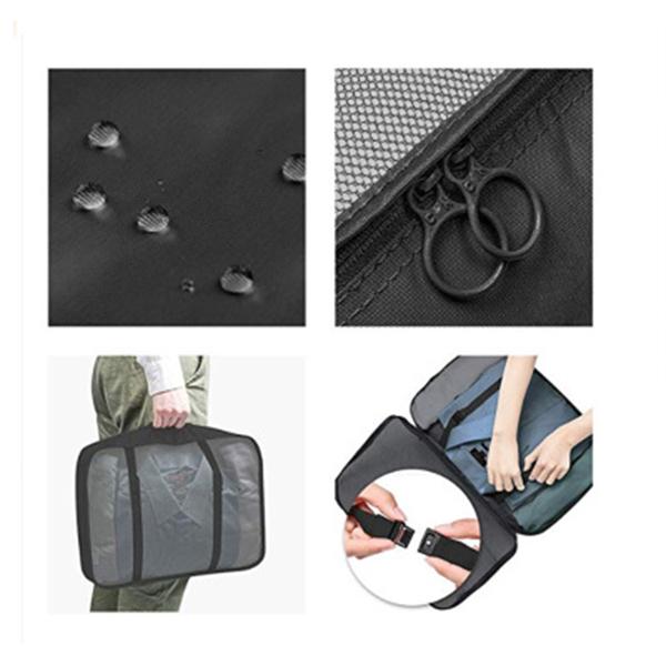 7PCS Travel Mesh Bag Luggage Organizer