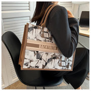 Tote For Women Daily Commuter Large Capacity Canvas Handbag