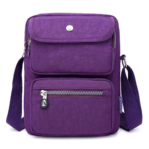 Multi-pocket Nylon Shoulder Bag