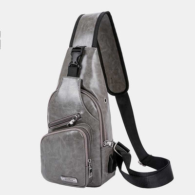 Soft 3-way Use Multi-Pocket Outing Sling Bag