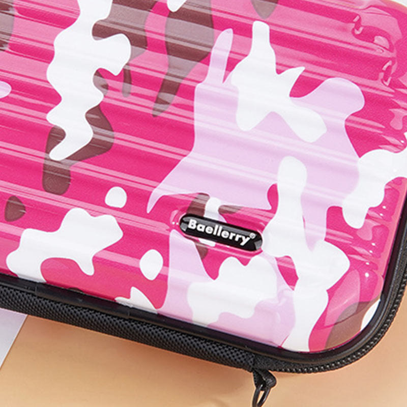 Camouflage Pattern Phone Bag For Outing Crossbody Make Up Bag