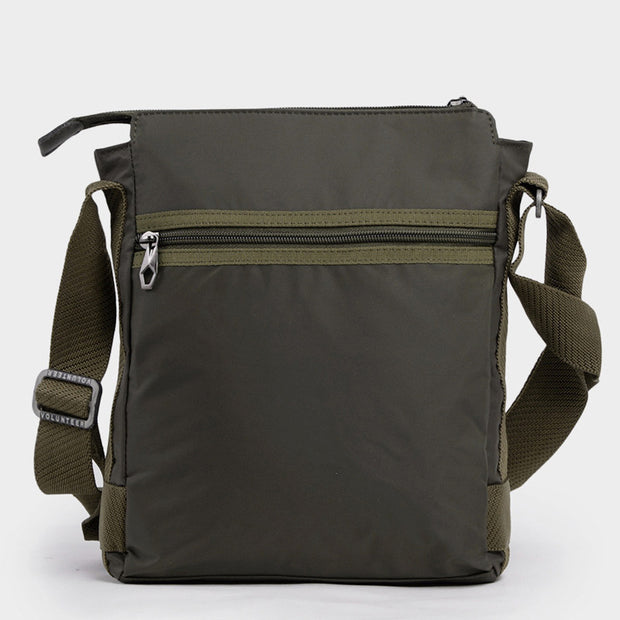 Waterproof Multi-Compartment Casual Messenger Bag 