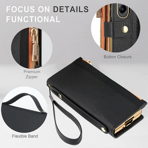 Samsung Fold Series Phone Case For Business RFID Small Purse