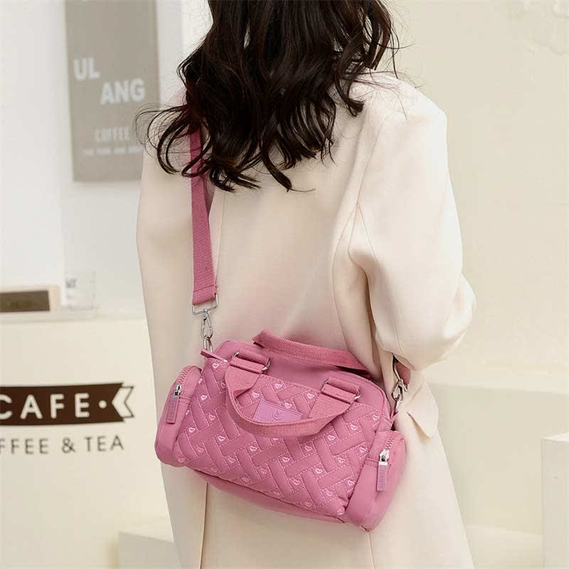 Lightweight Multiple Pockets Women Purses Waterproof Quilted Crossbody Shoulder Bag