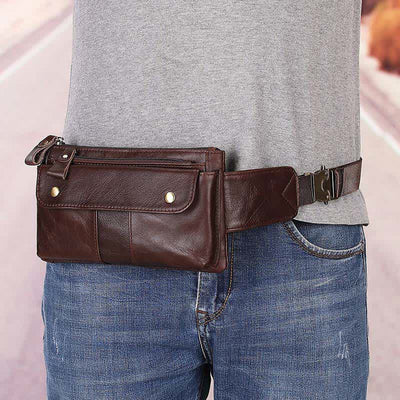 Retro Large Capacity Trendy Waist Bag