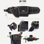 Multi-Pocket Tool Bag Oxford Tool Belt Adjustable Belt Durable Construction