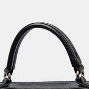 Crossbody Satchel for Women Double Compartment Handbag Purse with Top-Handle