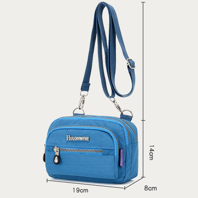 Crossbody Bag For Women Casual Adjustable Strape Nylon Waist Bag