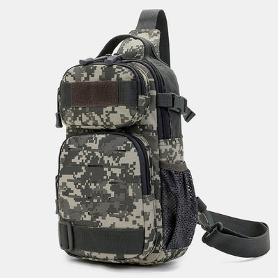 Waterproof Durable Tactical Camouflage Sling Bag With Reflective Strap