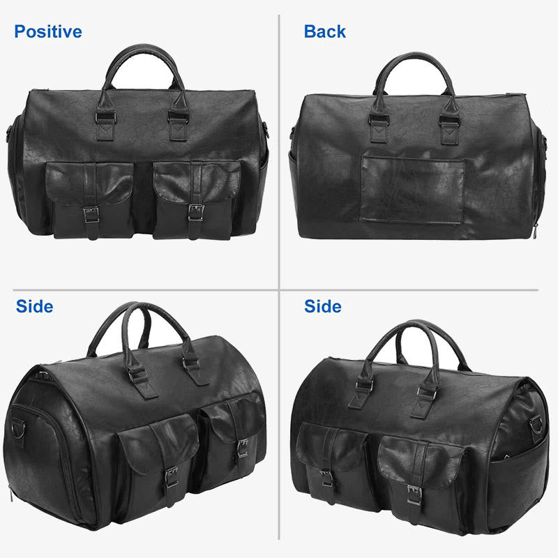 Convertible Duffle Garment Luggage For Men 2 In 1 Travel Bag