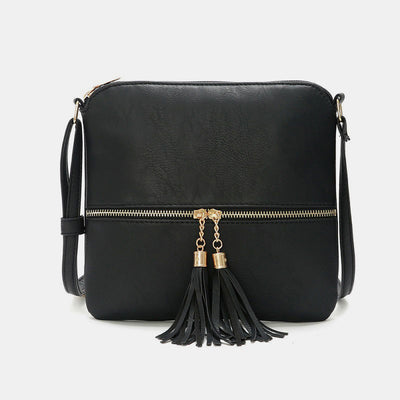 Large Capacity Tassel Crossbody Bag