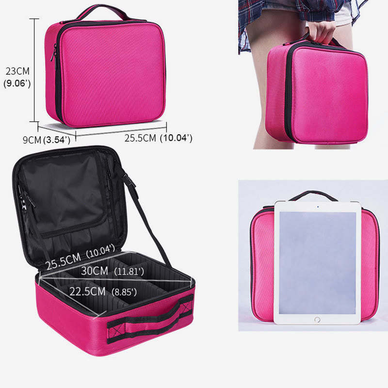 Multifunctional Cosmetic Bag For Women Travel Portable Large Storage Bag