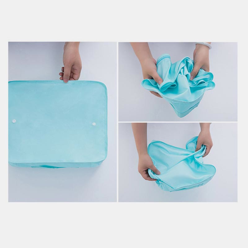 Storage Bag For Travel Clothes Folding Bundle Pocket Wash Bag