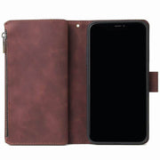 Functional Phone Case for iPhone Samsung Zipper Wallet Case Wristlet Clutch
