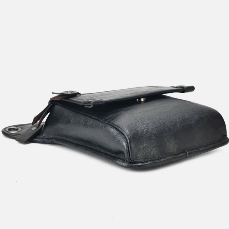 Durable Leg Bag For Men Business Multifunctional Gentle Crossbody Bag