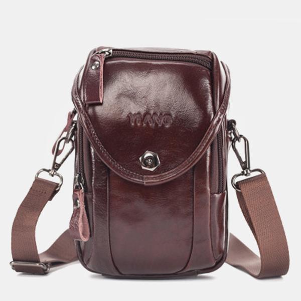 Genuine Leather Phone Purse Crossbody Bag