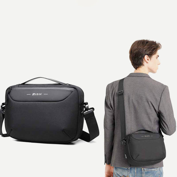 Waterproof Small Messenger Bag for Men Casual Business Shoulder Bag