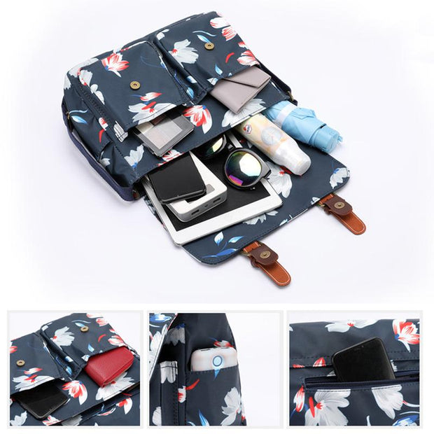 Flower Trend Shopping Diagonal Shoulder Bag