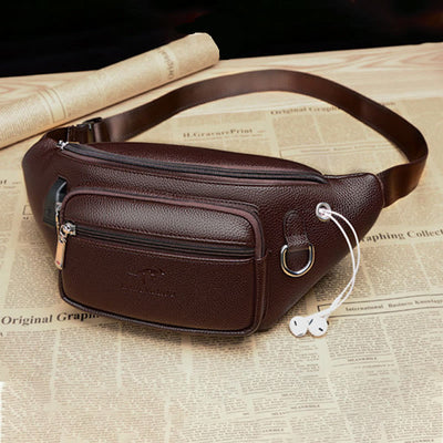 Waist Bag For Men Intimate Casual Large Capacity Crossbody Purse