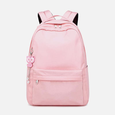 Backpack for Women Campus Solid Color Students Large Capacity Handbag