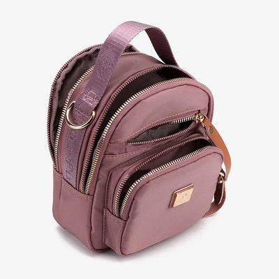 Multiple Compartment Minimalist Purse For Women Portable Crossbody Commuter Bag