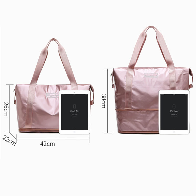 Travel Duffel Bag For Women Dry Wet Separation Sports Handbag