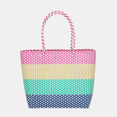 Large Capacity Woven Handbag Handmade Weaving Tote Bag for Beach Shopping