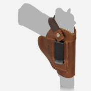 Women Men Outdoor Tactics Holster Outside The Waistband Leather Holster