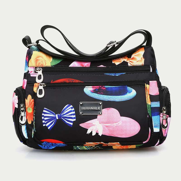 Crossbody Bag Multiple Colorful Printing Styles For Women Travel