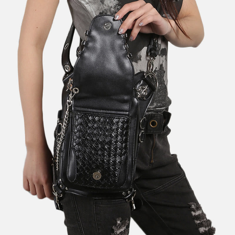 Multifunctional Waist Bag For Party Steampunk Gothic Hip Belt Bag