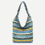 Shoulder Bag for Women Large Capacity Colorful Canvas Crossbody Bag