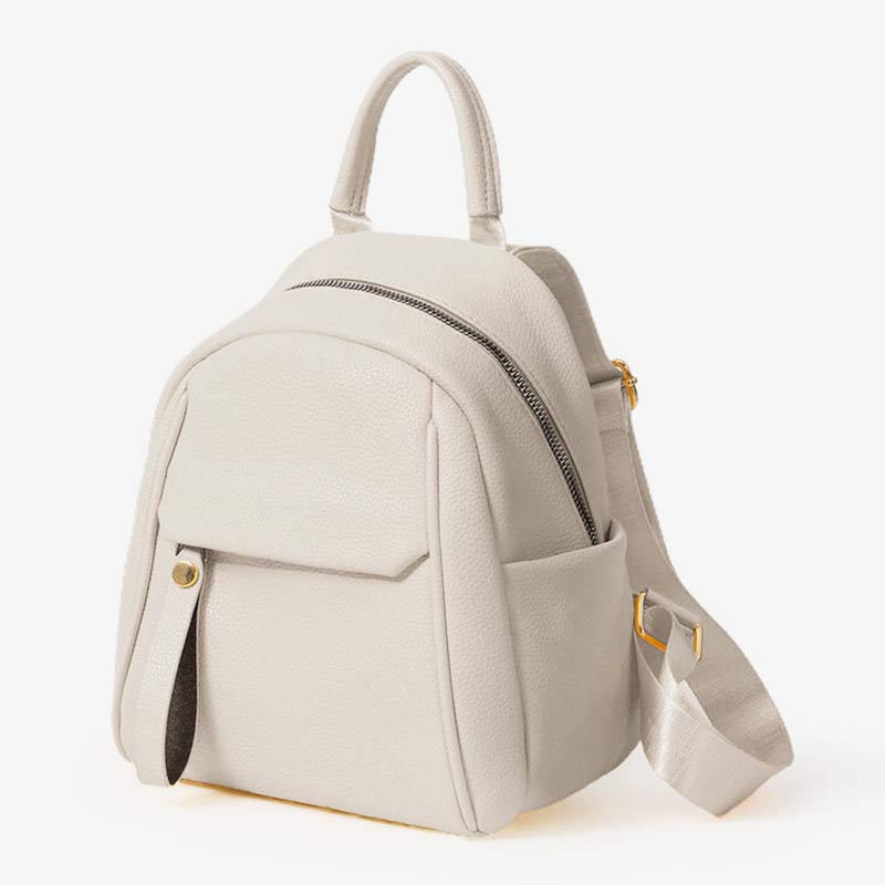 Women Mini Backpack Small Travel Casual PU Leather Daypack Purses