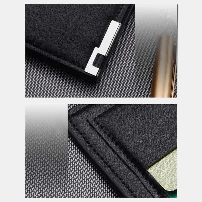 Minimalist Bifold Wallet for Men Business Slim Front Pocket Wallet