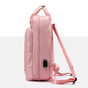 Multifunction Laptop Backpack School Bookbag Travel Daypack with USB Charging Port