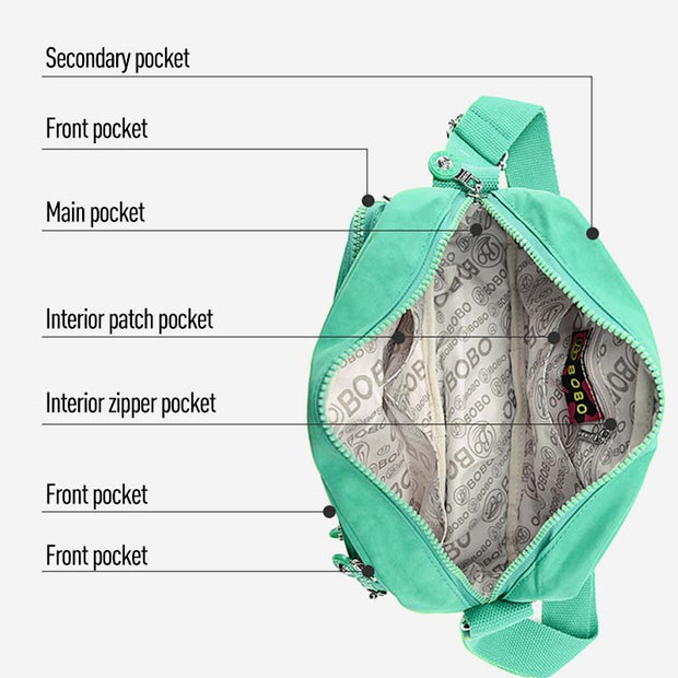 Waterproof Lightweight Casual Crossbody Bag